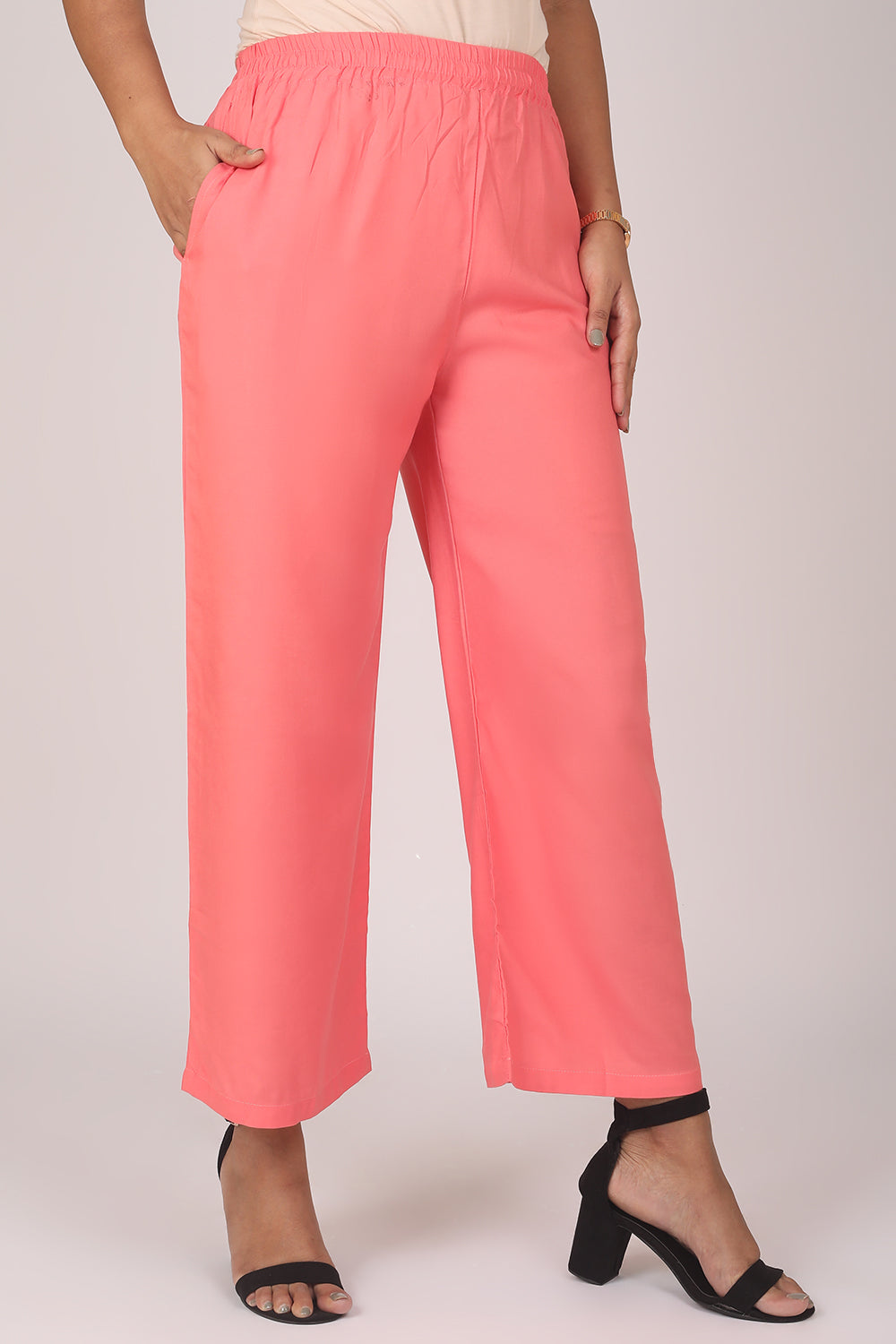 RAYON PLAIN PLAZO