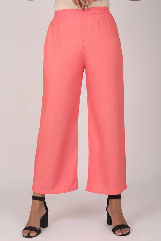 RAYON PLAIN PLAZO