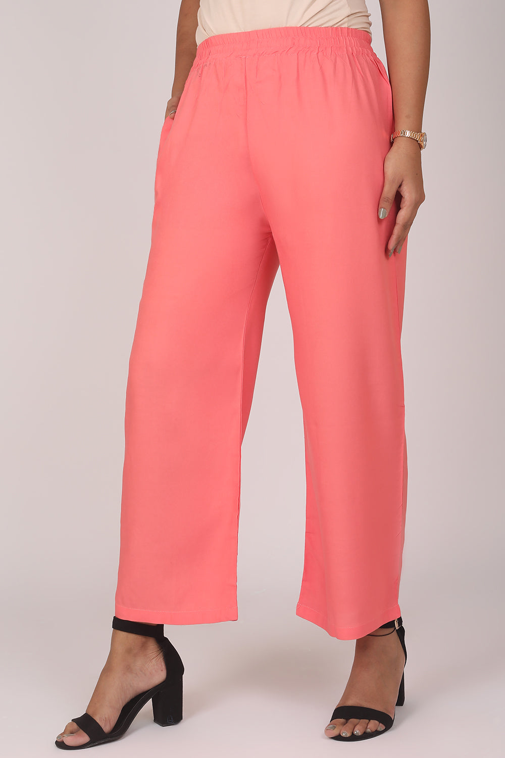RAYON PLAIN PLAZO